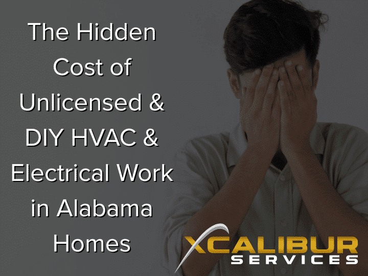 The Hidden Cost of Unlicensed & DIY HVAC & Electrical Work in Alabama Homes